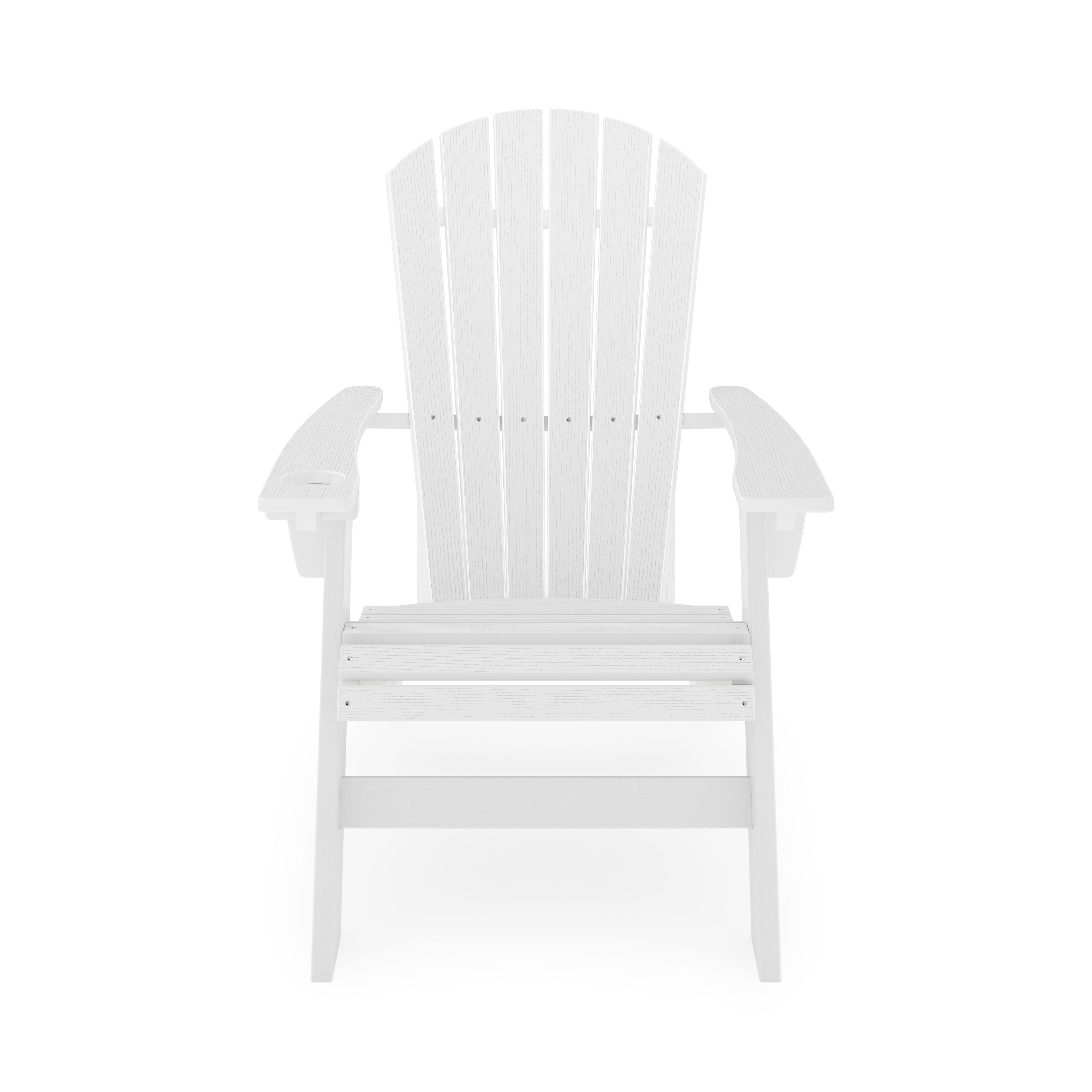 SoPoly St Simons Curved Back Adirondack Chair