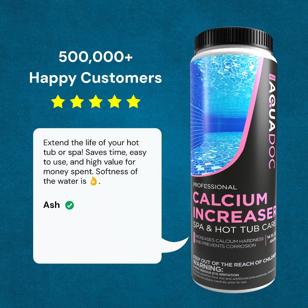 Incrementador de calcio para jacuzzi