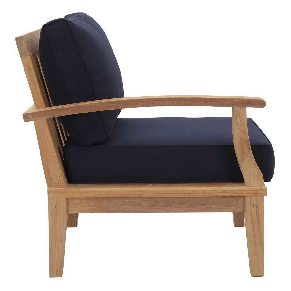 Juego de salón de exterior Patio Elegance - Colección Marina de 9 piezas de teca de Modway