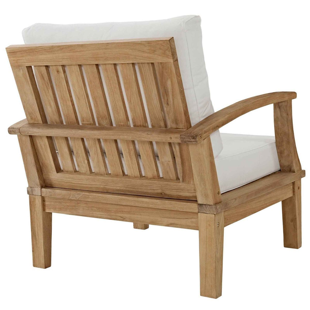 Juego de salón de exterior Patio Elegance - Colección Marina de 9 piezas de teca de Modway