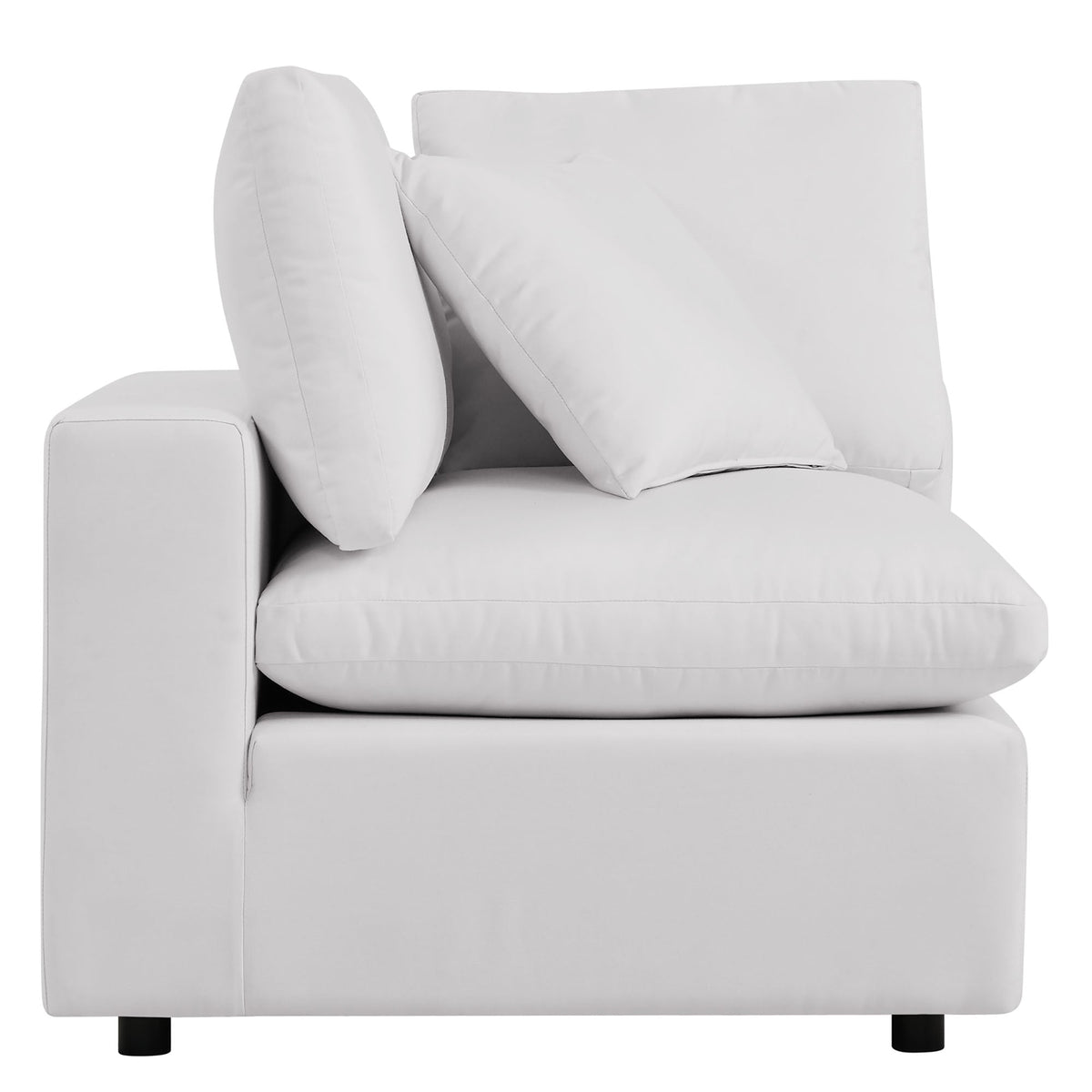 Juego de sofá seccional para exteriores Patio Elegance de Modway – Elegantes muebles de 5 piezas para patios