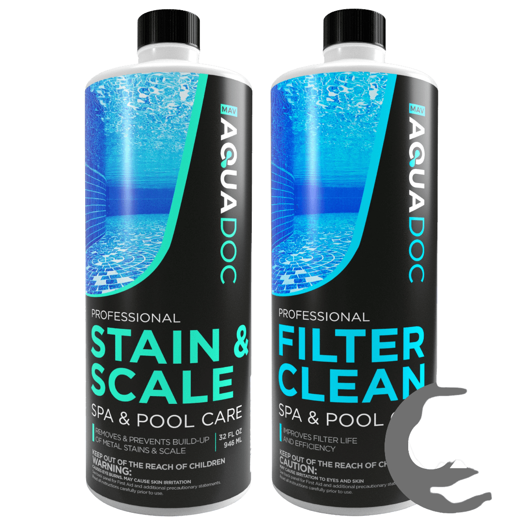 Spa Filter Clean & Stain and Scale Combo