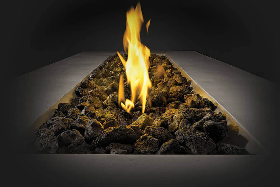 Mesa de fuego Patioflame Nexus de 56 pulgadas de Patio Elegance para disfrutar al máximo al aire libre