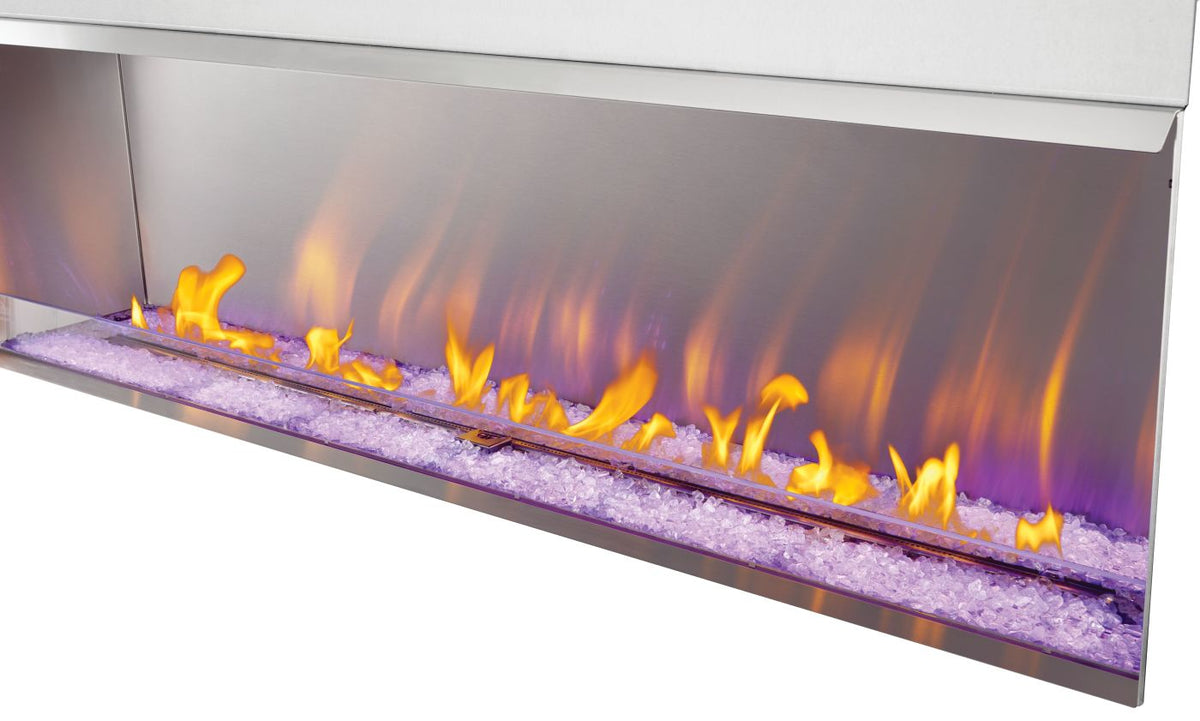 Chimenea de gas para exteriores Patio Elegance Galaxy - GSS74 para la máxima comodidad en exteriores