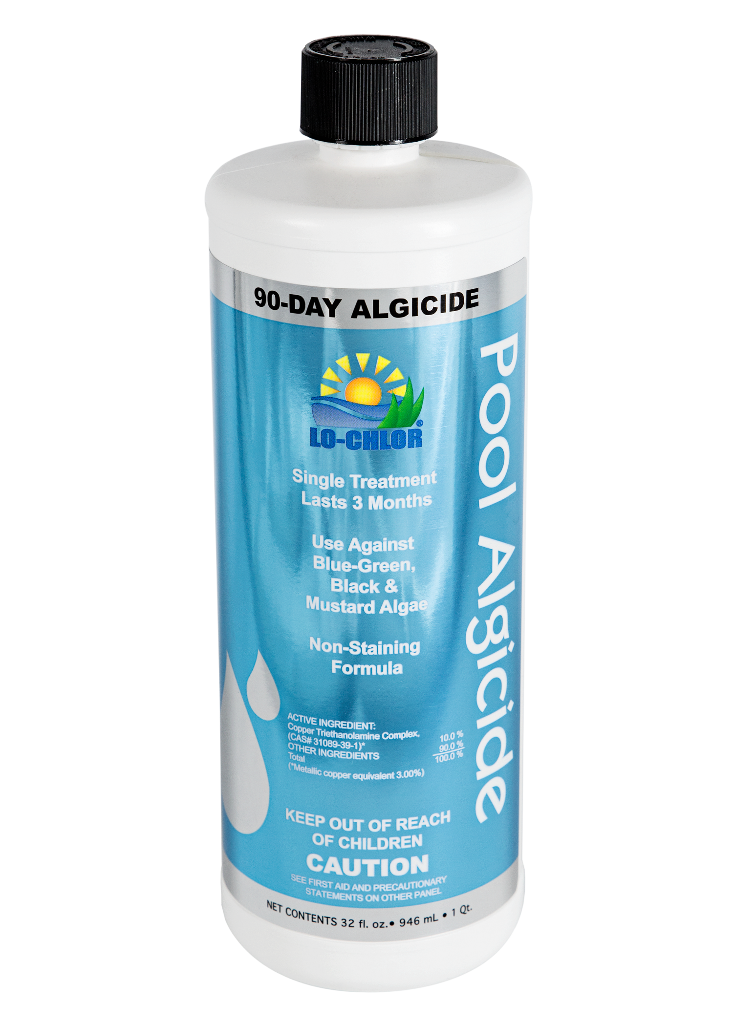 Lo-Chlor® 90 Day Pool Algicide - 1 Qt - LO-1-1