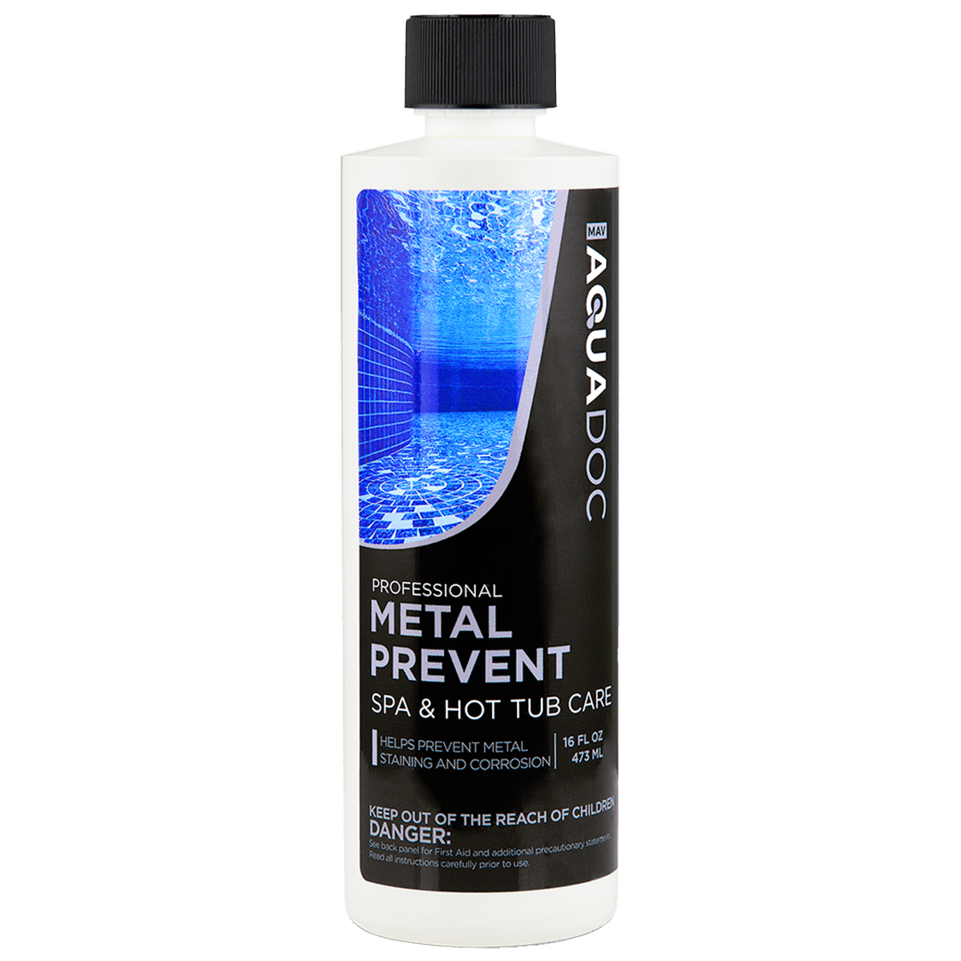 Preventor de metales para spa