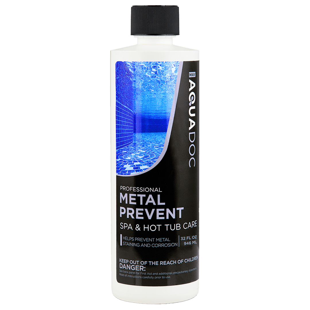 Preventor de metales para spa