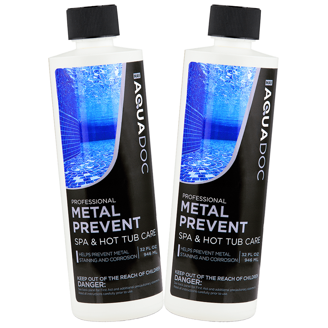 Preventor de metales para spa