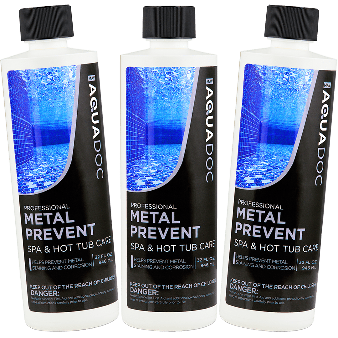 Preventor de metales para spa