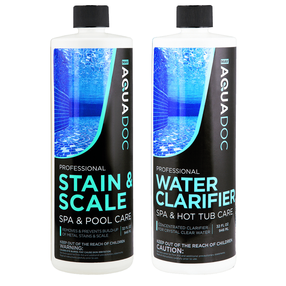 Spa Water Clarifier & Stain and Scale Bundle