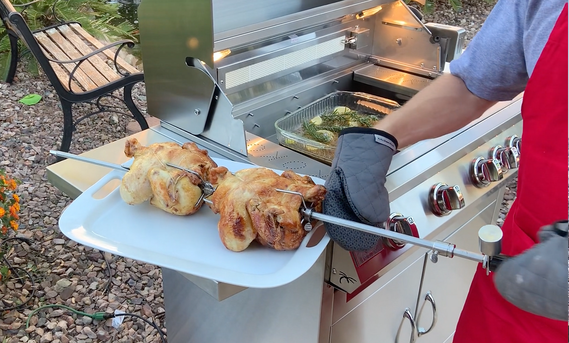 KoKoMo BBQ Grill 32 Inch - Professional 4-Burner Cart Made of Premium 304 Stainless Steel