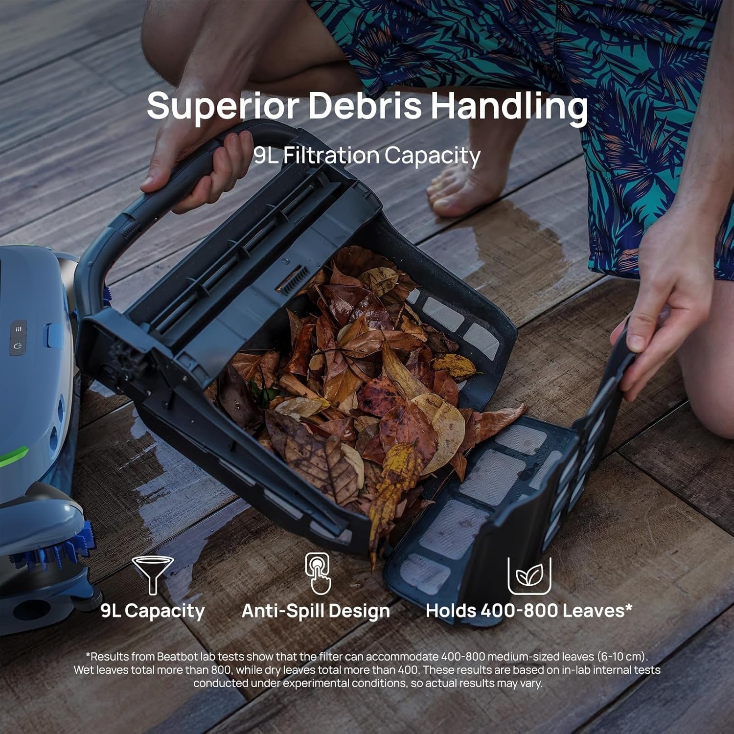 Beatbot AquaSense® 2 Robotic Pool Cleaner + iSkim® Ultra Robotic Pool Skimmer