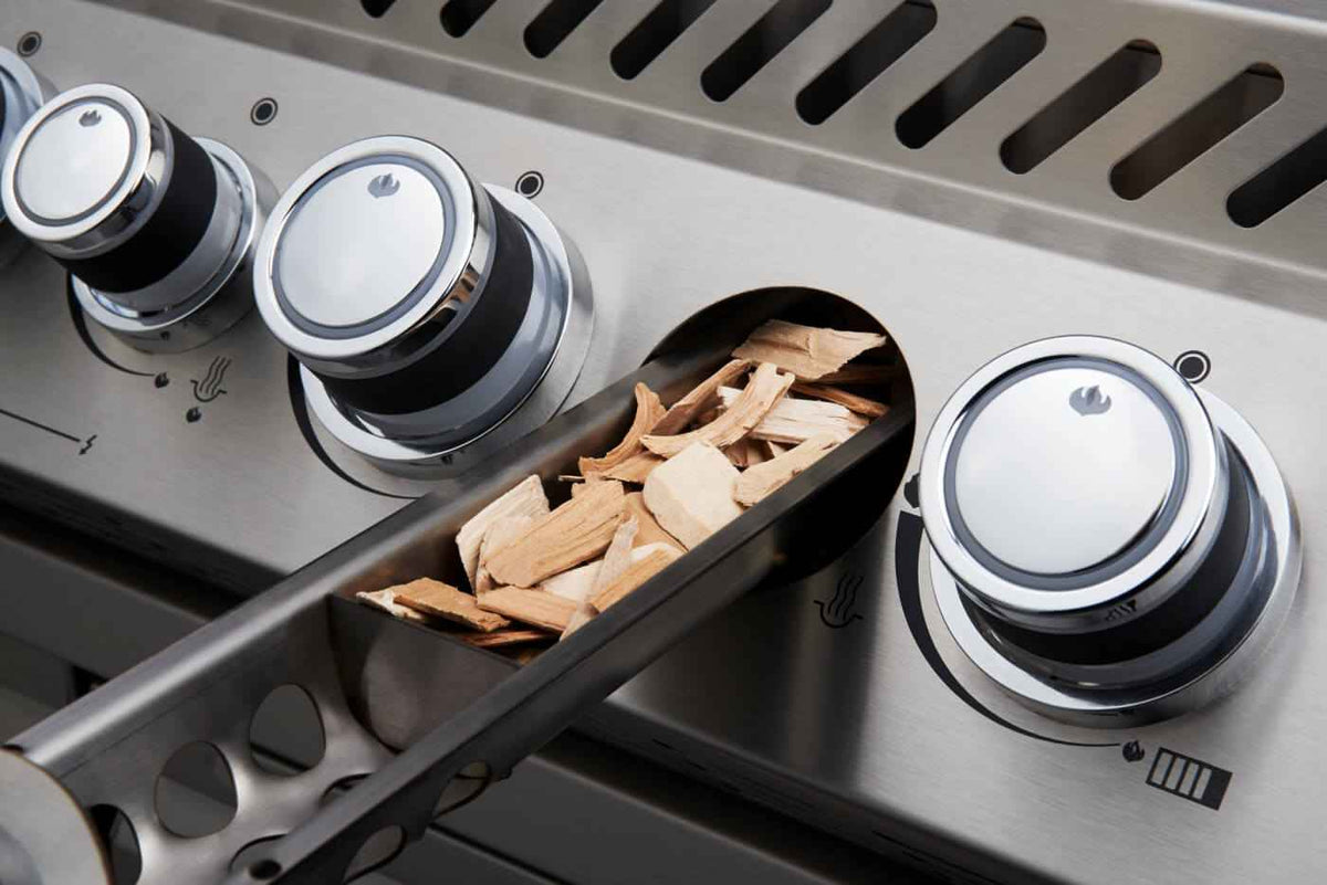 Parrilla de gas Patio Elegance con quemador trasero infrarrojo - Prestige PRO™ 665