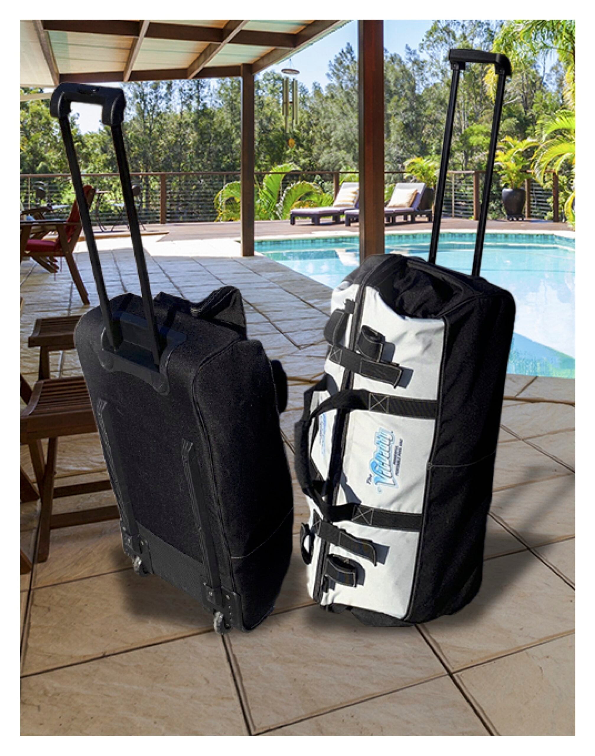 For Our Partners: The Pro Bundle with VacDaddy 2.0, V2W® (Vacuum to Waste) Kit, Shallow Water Adapter, 28" Aluminum Adapter Pole, Carry Bag, Gunite Vac Head (with Rigid Handle), and Remote On/Off Switch