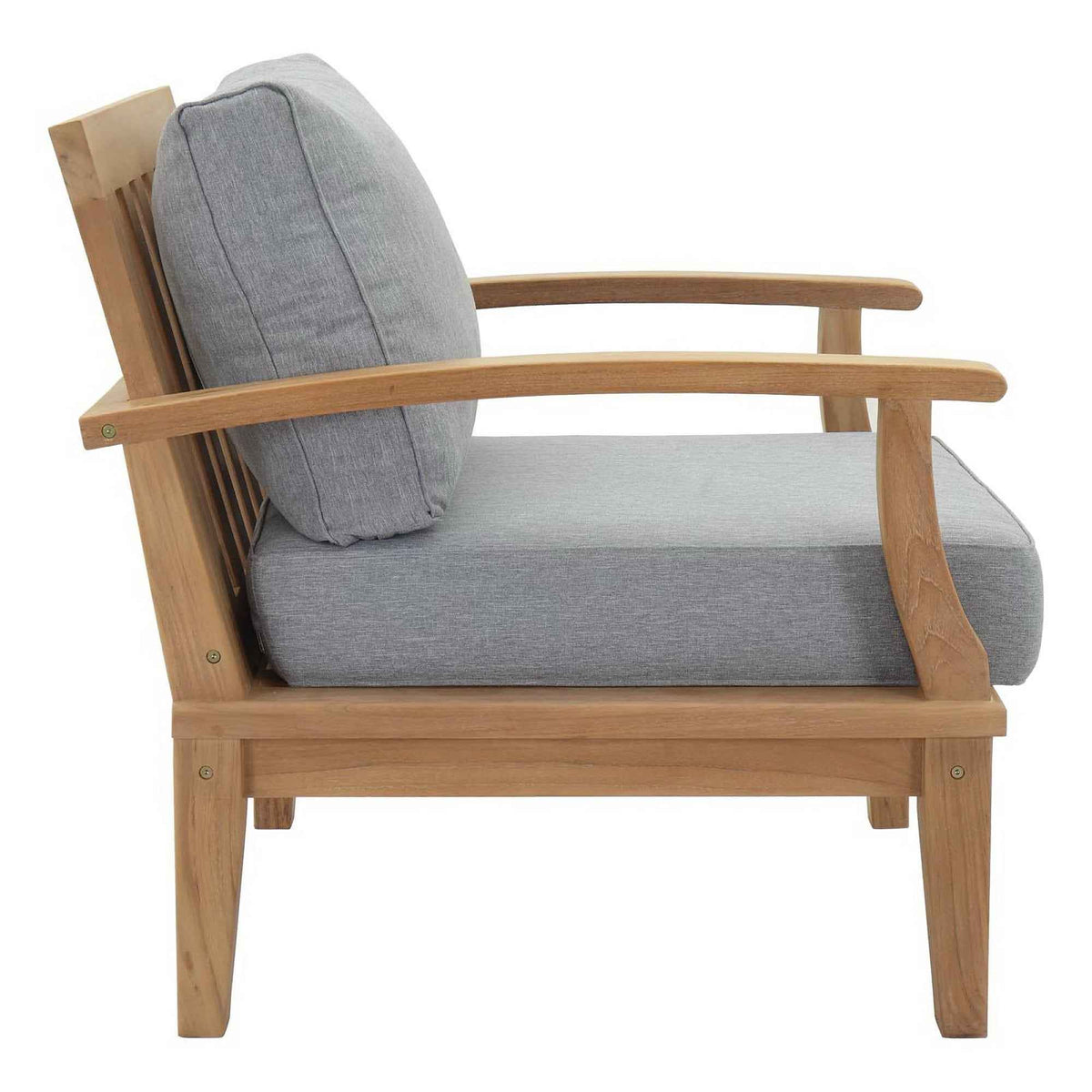 Juego de salón de exterior Patio Elegance - Colección Marina de 9 piezas de teca de Modway