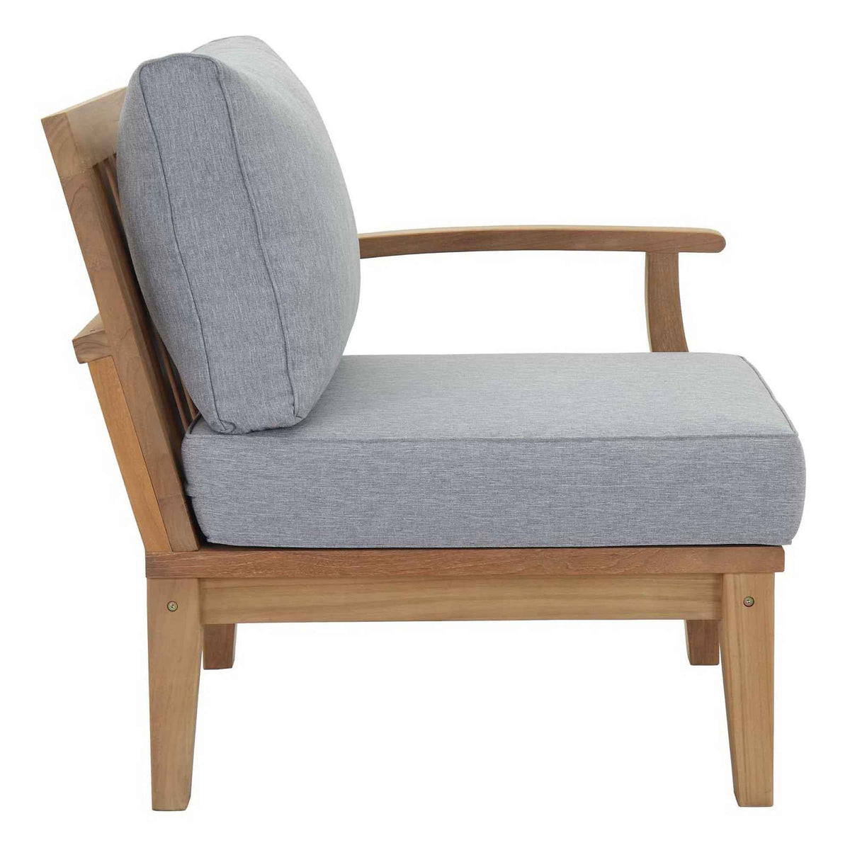 Juego de salón de exterior Patio Elegance - Colección Marina de 9 piezas de teca de Modway