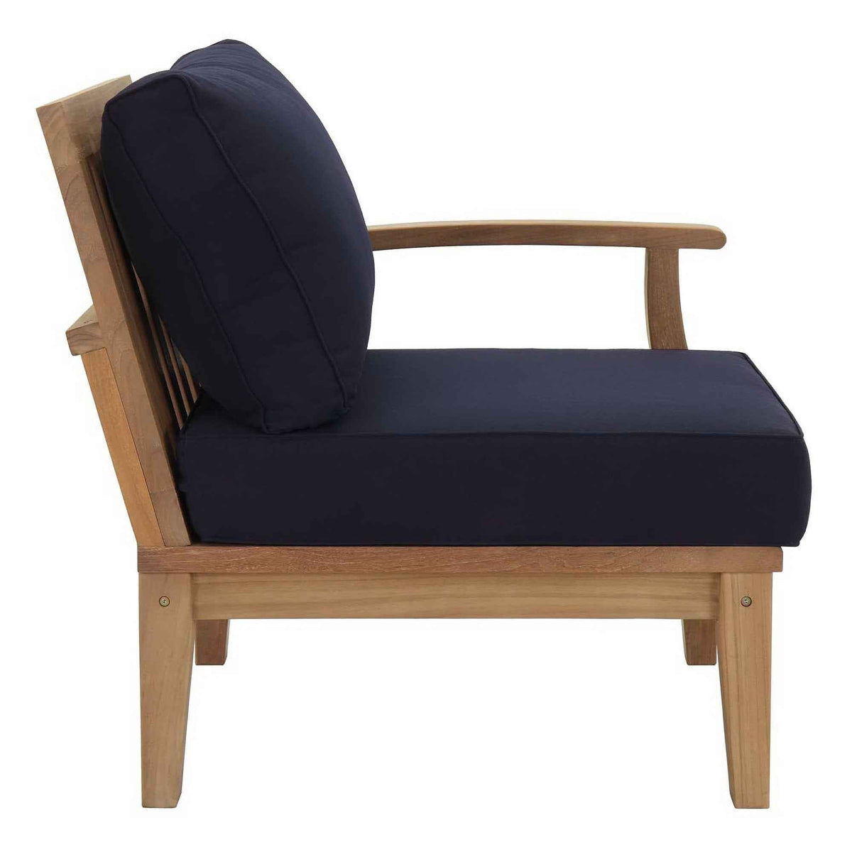 Juego de salón de exterior Patio Elegance - Colección Marina de 9 piezas de teca de Modway