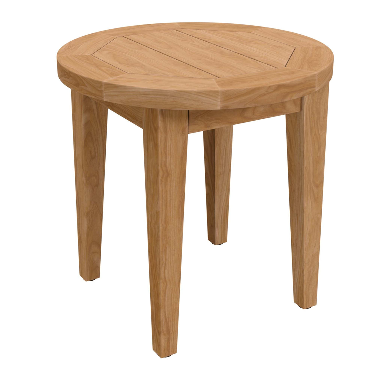Juego de patio exterior Modway Brisbane - Muebles de teca grises de 3 piezas para patios elegantes