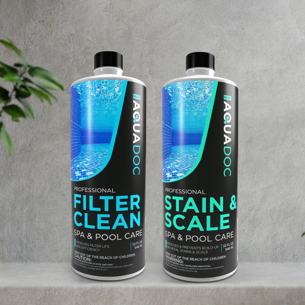 Pool Filter Clean & Stain and Scale Combo
