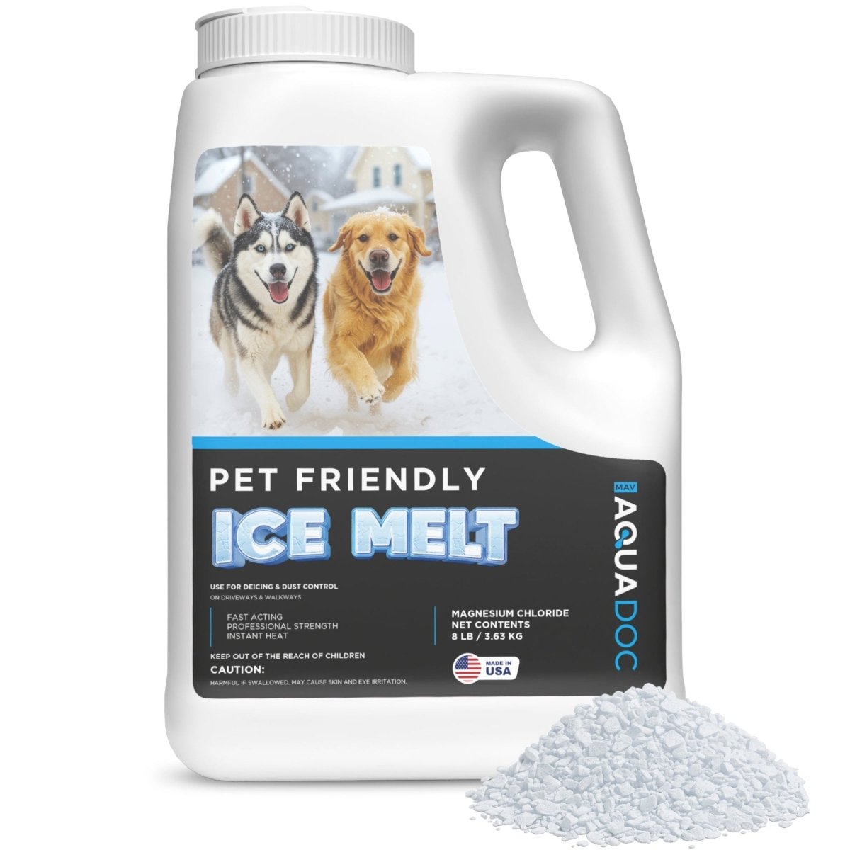 AquaDoc Pet Safe Ice Melt (Magnesium Chloride)