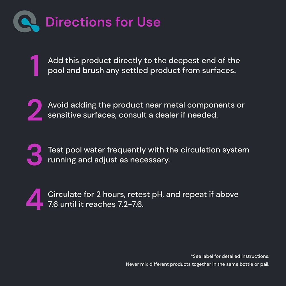 pH Decreaser For Pools