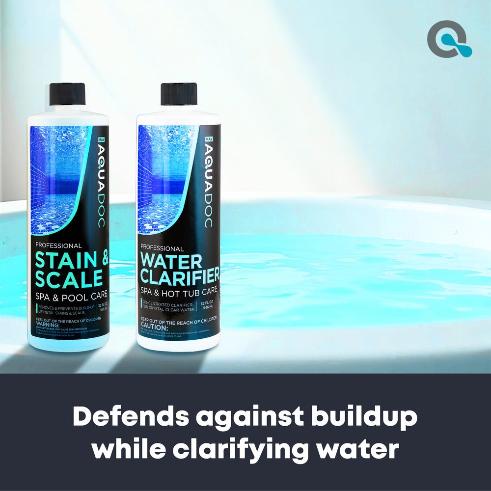 Spa Water Clarifier & Stain and Scale Bundle