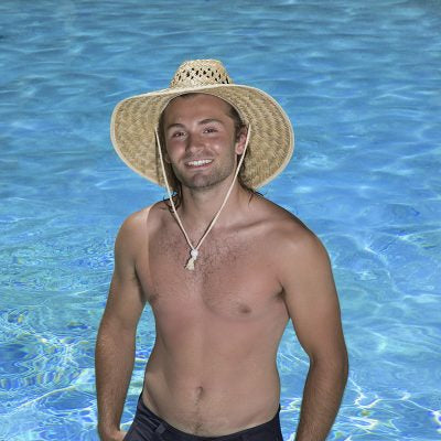Poolmaster Lifeguard Hat with Elastic Band