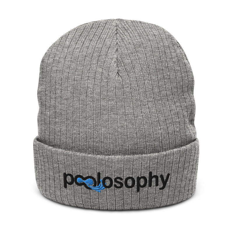 Poolosophy Ribbed Knit Beanie